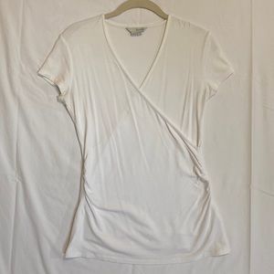 Boden short sleeve faux wrap top WL863 - US8R